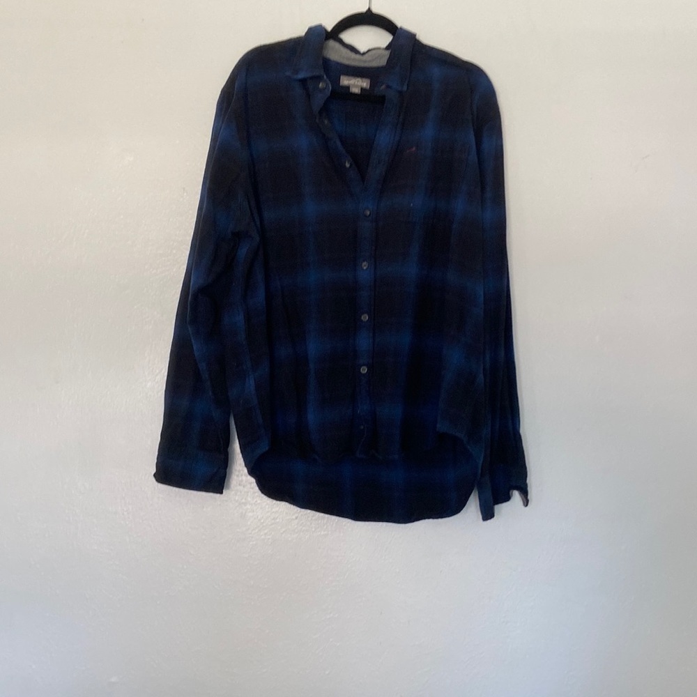Eddie Bauer Long Sleeve‎ Flannel Shacket Shirt